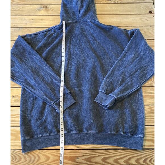 Michelangelo Graphic Hoodie Sweatshirt Size XL Men’s Grey Pullover - Picture 4 of 6